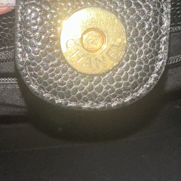 Chanel PST Petite Shopping Tote shoulder bag Black Caviar with gold hardware. - Picture 3 of 15